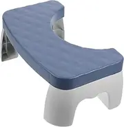 Gatuida Slip Footrest Step Stool for Adults Toilet Squatting Stool Bathroom Non-Slip Pad Multi-Functional
