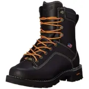 Danner Men's Quarry USA Black Work Boot - 8-Inch, Black