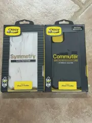 LOT 2 OtterBox COMMUTER & SYMMETRY Case Apple iPhone 11 Pro Max Black & Marble