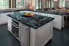 48"x24" Labradorite Stone Dining & Kitchen Slab Table Luxury Gemstone Hallway