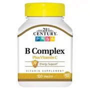 21st Century VIT B COMPLEX W/C, 100 Count (Pack of 1)