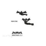 Redback Headers & Cats to suit Comm VZ Alloytec 3.6L All Kw Engines ** Mandrel Bent ** Gasket = DSF824 - RBH700