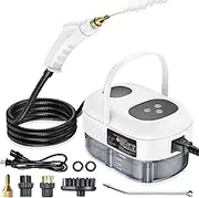2500W Handheld Steam Cleaner, High Pressure Steamer for Cleaning, Portable Steam Cleaning Machine for Home Use With 3 Brushes, Electric Steam Cleaner for Car, Kitchen, Furniture, Grout, Tile