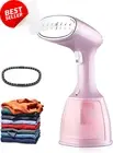 1500W Handheld Garment Steamer – Portable Wrinkle Remover for Clothes Pink