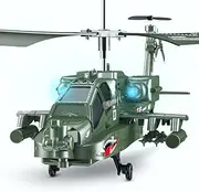 POCO DIVO Apache AH-64 Helicopter RC Flight Infrared 3CH AH64 S109 Gyro Military Aircraft Model S109G