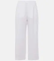 [Velvet] Velvet Lola linen wide-leg pants AU 8 white