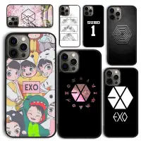 在飛比找蝦皮購物優惠-Exo kpop 手機殼適用於 iPhone 14 12 1