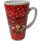 Peanuts Christmas Best Friend 16 oz. Latte Cup Durable Stoneware Microwave Safe