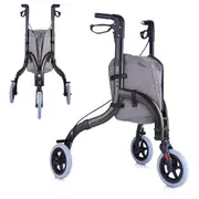 Altus Lightweight Aluminium 3-Wheel Walker with Convenient Storage Bag