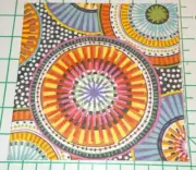 Two Decorative Cocktail Napkins for Decoupage "Be-Spoked"
