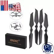 4pcs Black Carbon Fiber 8743F Propeller Low Noise For DJI Mavic 2 Zoom/Pro 8743