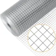 1/2inch 16Inch（H）x10Ft（L）19 Gauge Mental Mesh Roll Hardware Cloth Chicken Fnece