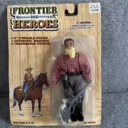 Billy The Kid Frontier Heroes 6” Poseable Cowboy Figure Changeable Outfits New