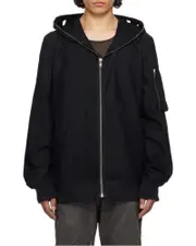 Rick Owens DRKSHDW Gimp Flight Bomber Jacket S,XL,XS,L,M black