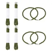 7 7/8 Inch Elastic Boot Bands with Hooks, 12 Pack Elastic Straps Shoes Rope