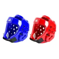 在飛比找momo購物網優惠-【adidas 愛迪達】新款WT認證 跆拳道頭盔(運動 護具