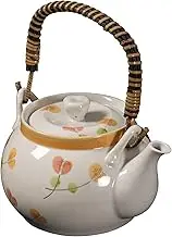 Omotenashi Sometsuki Ume Teapot 1000ml (Mino-Yaki Ceramic)
