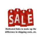 The link to make up the difference in price, does not ship. - for Kristy Brinton