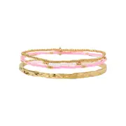 Sunshine Bracelet Stack - Berry