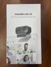 Insta360 Link 2C The AI-powered 4K Webcam With Box (New)