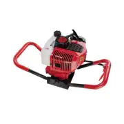 Giantz Post Hole Digger 66Cc Petrol Motor Drill Borer Fence Auger Bits