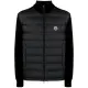 【MONCLER】春夏新款 男款 前襟羽絨拼接外套-黑色(1號USA-S、2號USA-M、3號USA-L、4號USA-XL、5號USA-XXL)