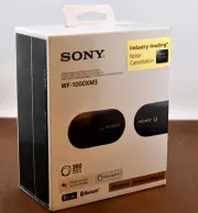 Sony WF-1000XM3 Wireless Noise Cancelling Bluetooth Headphones - Black
