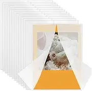 100Pack Vellum Jackets for 5x7 Invitations,Pre Folded Vellum Wraps, Wedding Birthday Invitation Vellum Paper, Wedding