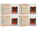 Honest Beauty, Creme Cheek + Lip Color, Coral Peach, net wt 0,10 oz, Pack of 4