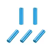 5 PC M3x20mm Round Aluminum Standoff Column Spacer Female Blue for DIY