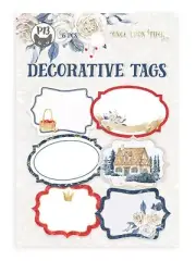 Once Upon A Time Double-Sided Cardstock Tags 6/Pkg-#04