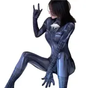 Sexy Spiderman Mj Women Cosplay Zentai Suit Open Crotch Bodysuit polyester,spand