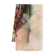 [D'aniello] D'aniello Graphic-print Scarf ONE SIZE BLUE/GREEN