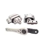 Full Engine Mount Kit for Volkswagen Caddy Golf MK 6 Jetta 1B 1K 1.6L 2.0L 08-16