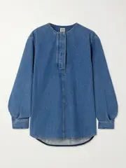 [TOTEME] TOTEME - Organic Denim Shirt - Blue - DK40 DK 40 Blue