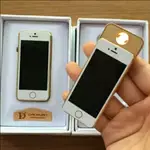 防風打火機 個性迷你IPHONEX蘋果充電打火機 手機模型防風打火機USB