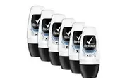 6x Rexona Deodorant Men Underarm Sweat Roll On Invisible Dry Ice Fresh 50ml