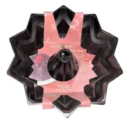 Nordic Ware BAKERS BEST Star Bundt Cake Pan 10 cup HEAVY CAST ALUMINUM read desc