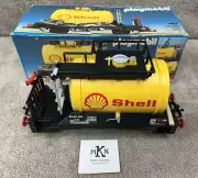 Playmobil 4107 Shell Tanker Train Car NOS Vintage 1985 New G Scale