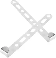Gatuida 2pcs Alloy Power Supply Mounting Bracket for Car Modifications Easy to Install Sturdy Design for Air Filter Holders and Induction Pipes