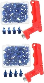 Kisangel Sets Steel Track Spikes Replacement for Running Shoes Track Spikes Wrench