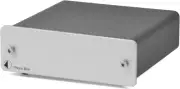 Phono Box DC MM/MC Phono Preamp with Line Output (Silver)