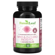 2 X Forest Leaf, Myo & D-Chiro Inositol, 120 Vegetable Capsules