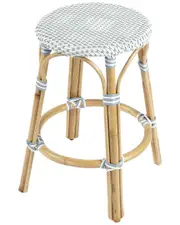 Butler Specialty Company Tobias Rattan Round 24in Counter Stool