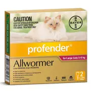 Profender Cat Red 5-8kg 1.12ml (2 pack)