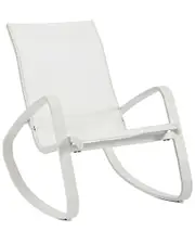Modway Outdoor Traveler Rocking Outdoor Patio Mesh Sling Lounge Chair