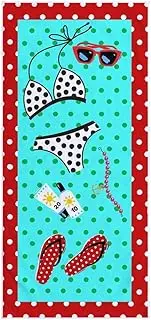 Outdoor Beach Camping Digital Printing Beach Towel Microfiber Quick-Drying Big Bath Towel Summer Outdoor Camping Swimming Towel Beach Mat