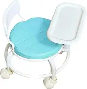 STARTIST Kids Chair Baby Dining Seat with Swivel Casters Removable Dining Tray Soft Comfortable Stable Household Ergonomic Child Chair, Blue