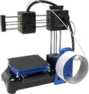 FDM Mini 3D Printer for Beginners, Quiet High Accuracy Upgraded Extruder Technology 4x4x4in Printing Volume Small 3D Printer 100‑240V (AU Plug)