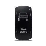 CH4X4 Rocker Switch Jeep Cherokee XJ Rear Lights Symbol - Amber LED